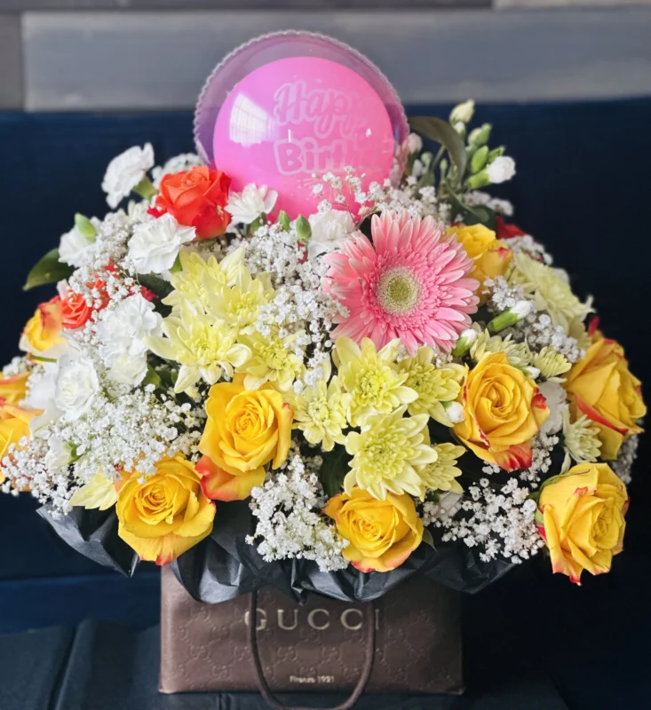 Gift Box For Flower Bouquet
