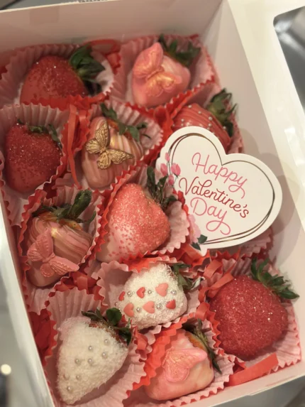 Romantic Strawberry Gift Box