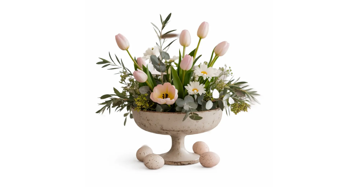 Tulips Daisy Delight Easter flowers in Sylvan Lake