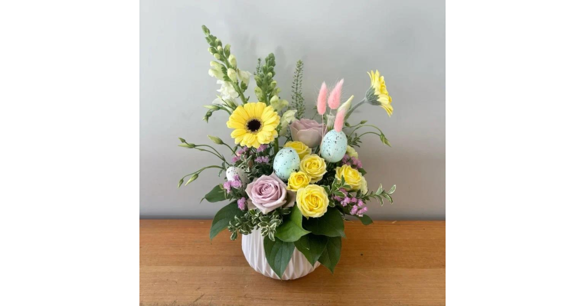 Same day flower delivery Sylvan Lake arrangement prepared for fast local delivery