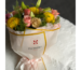 Handcrafted mixed flower bouquet by Flowers Design in Sylvan Lake, Alberta, featuring elegant seasonal blooms for thoughtful gifting.