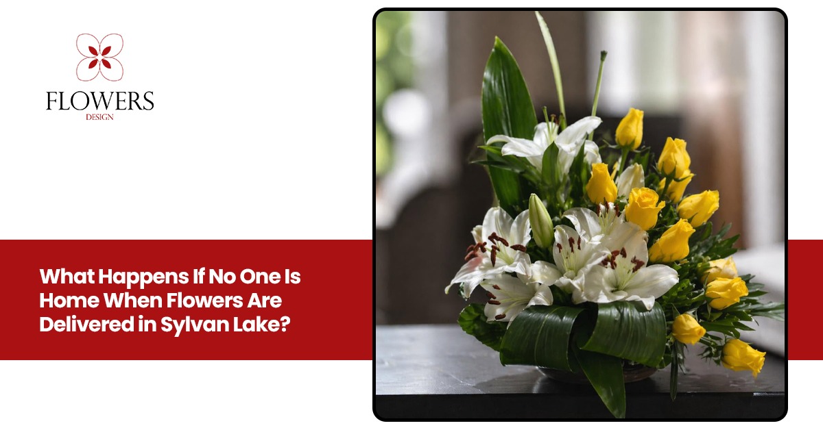 What happens if no one is home for flower delivery
